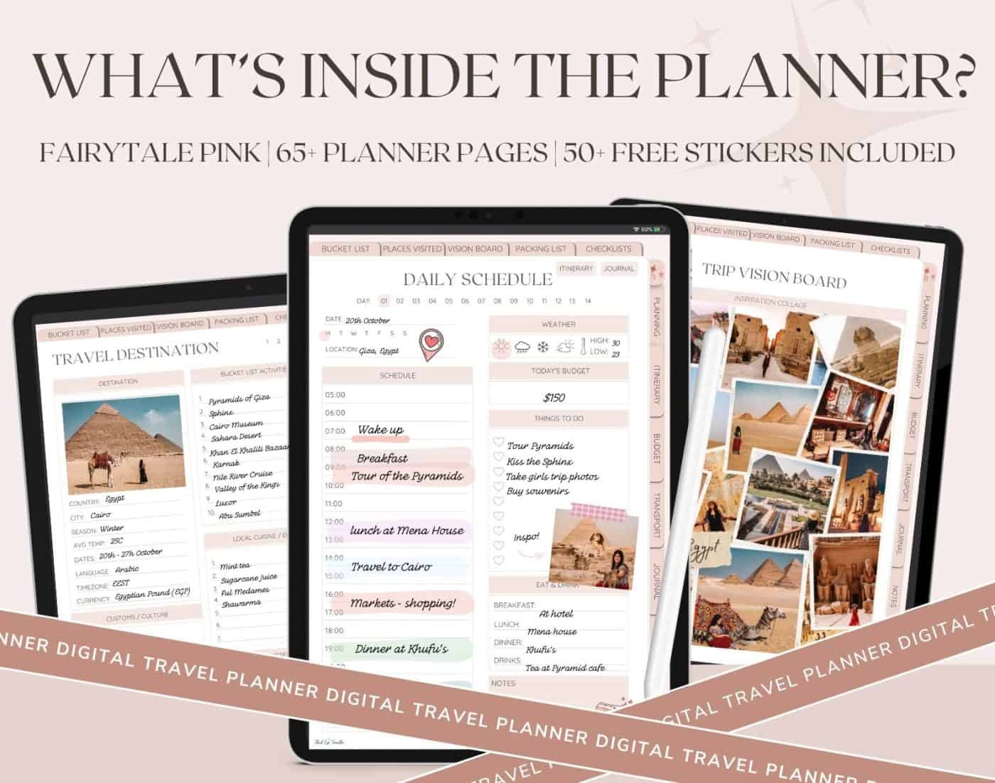 What's Inside the Digital Planner