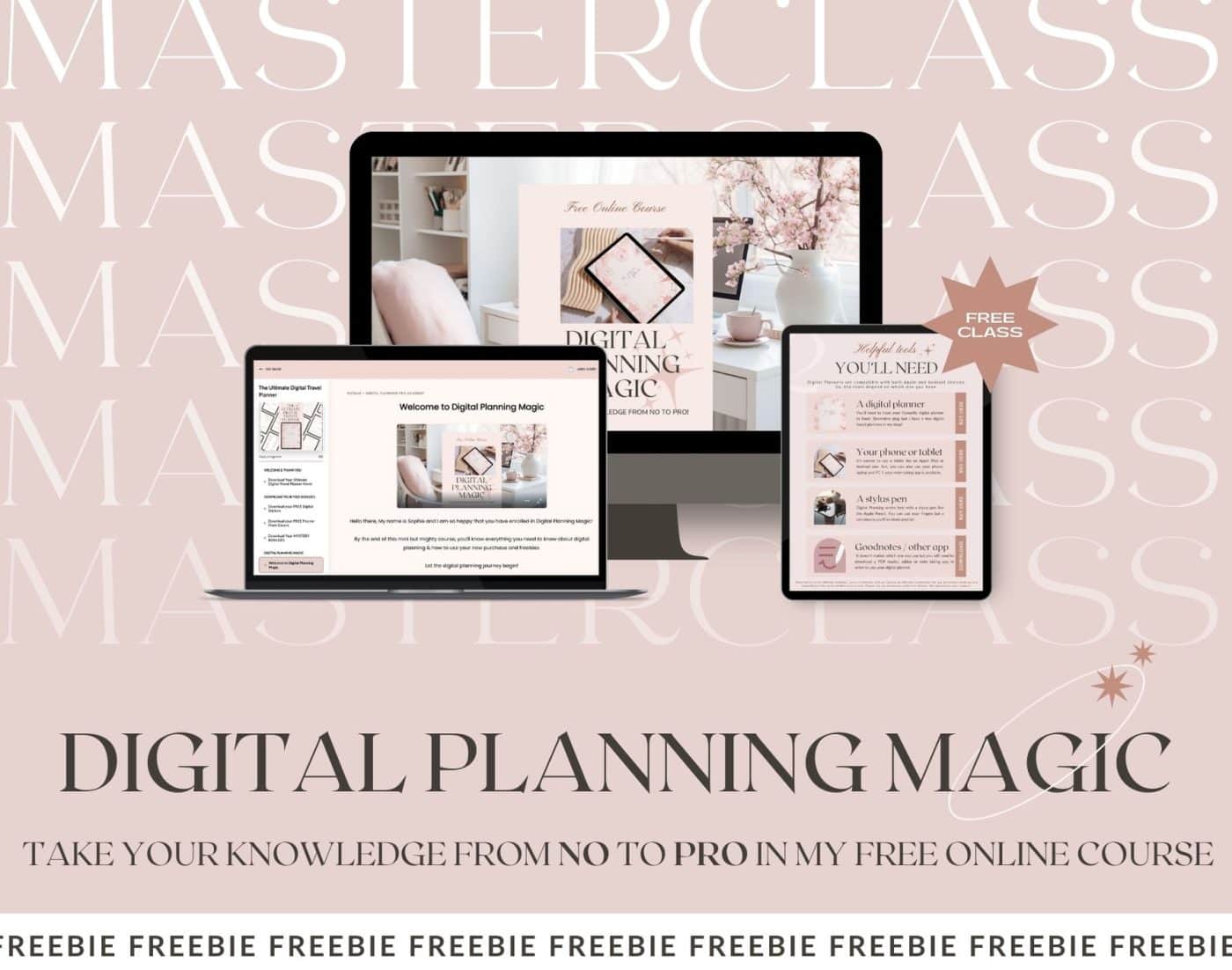 Free Digital Planning Course Digital Planning Magic