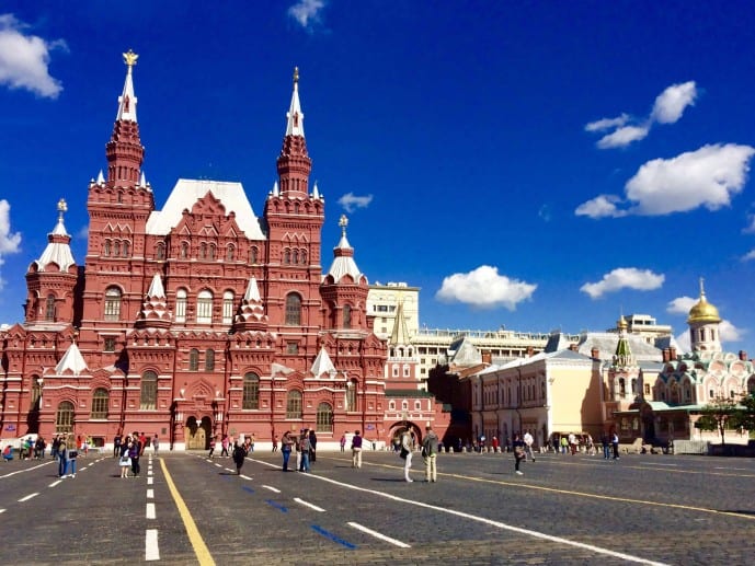 red square buildings