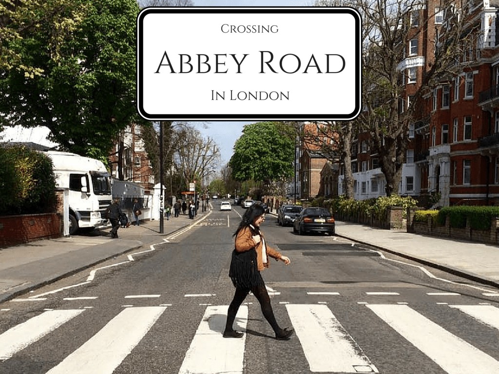 BERPOSE ALA THE BEATLES DI ABBEY ROAD, LONDON Desktop Background