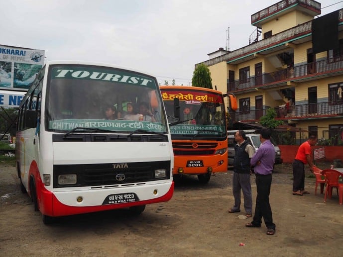 nepal bus tour