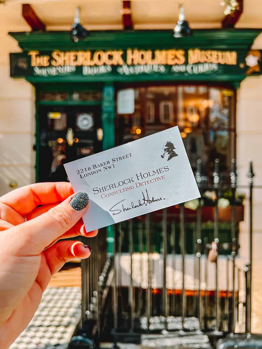 Home of Sherlock Holmes 221b Baker Street London