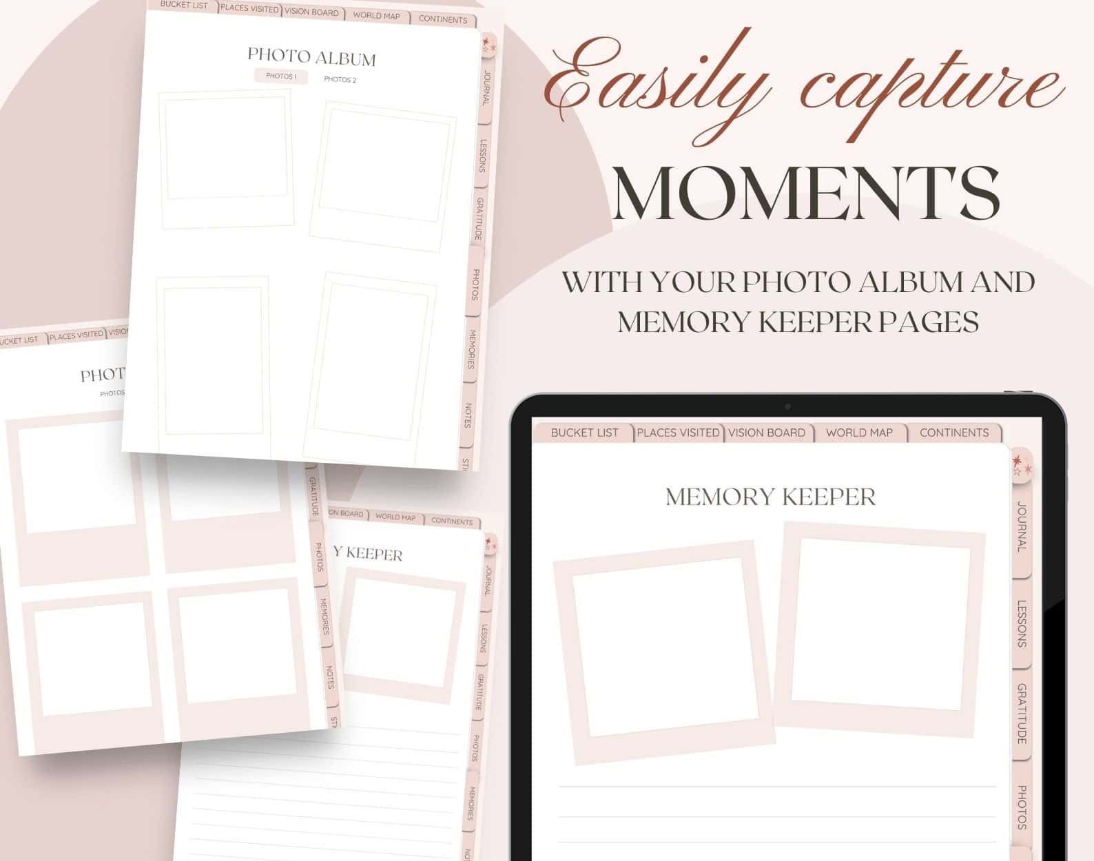 Memory Keeper Pages Journal
