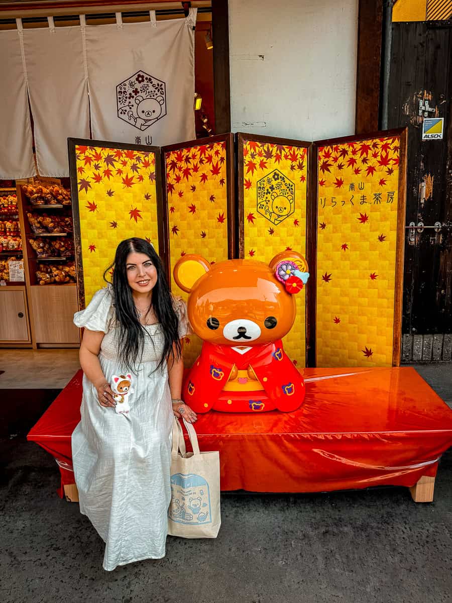 12+ Magical Things to Do in Arashiyama on a Day Trip from Kyoto (2026)! 11 Arashiyama Rilakkuma Cafe Japan 13
