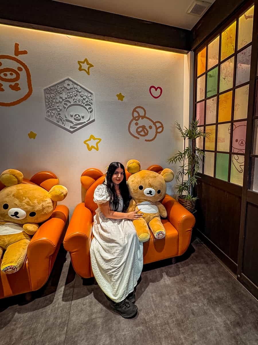 Tea House Arashiyama Rilakkuma Cafe Japan