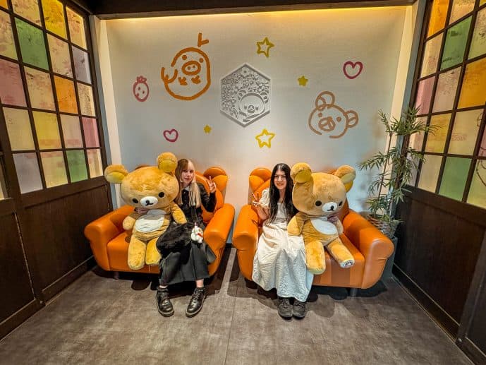 Tea House Arashiyama Rilakkuma Cafe Japan