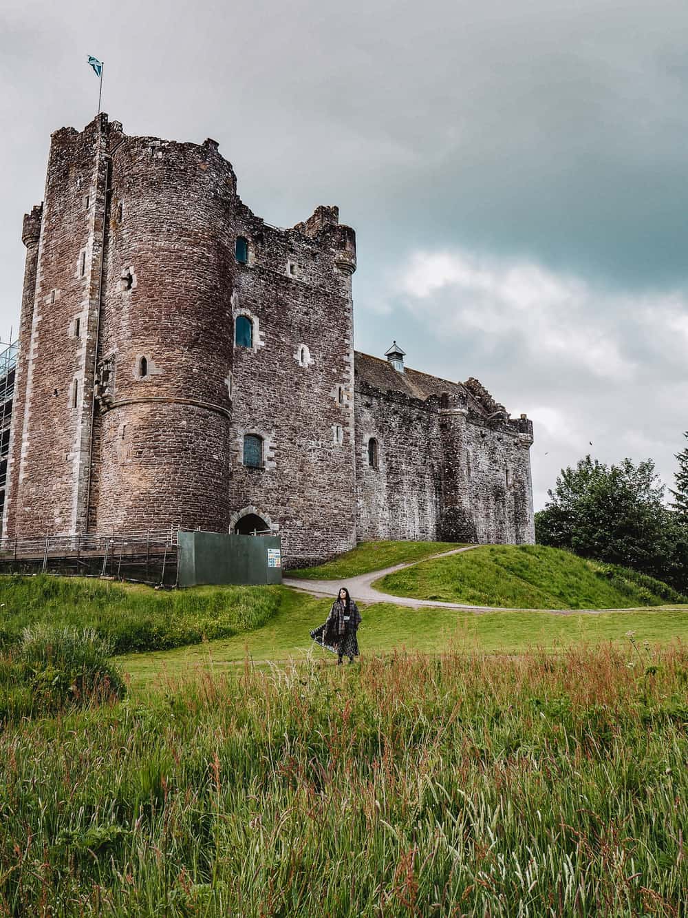 slott Leoch Doune slott Outlander