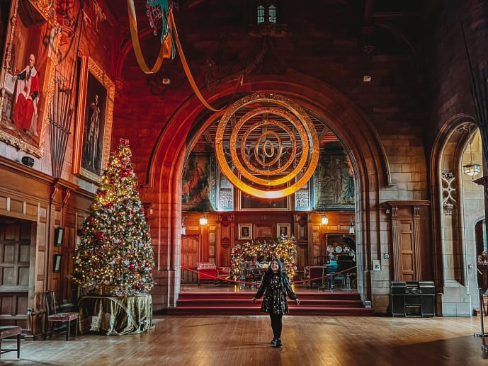 Bamburgh Castle at Christmas!