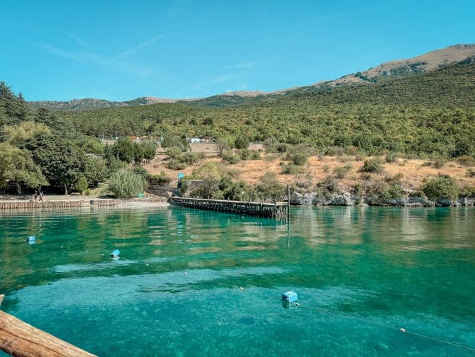 How to Visit Bay of Bones Ohrid Macedonia