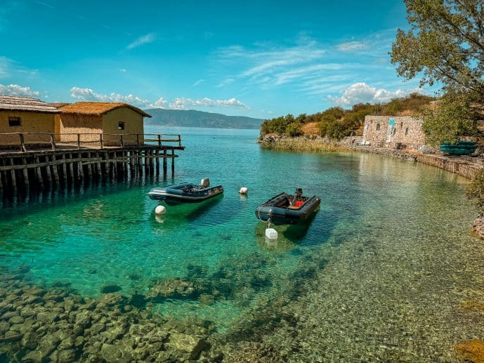How to Visit Bay of Bones Ohrid Macedonia