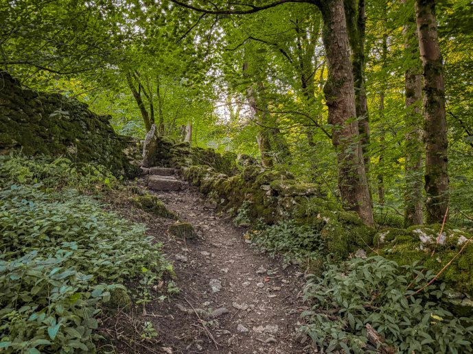 Fairy Steps walk in cumbria