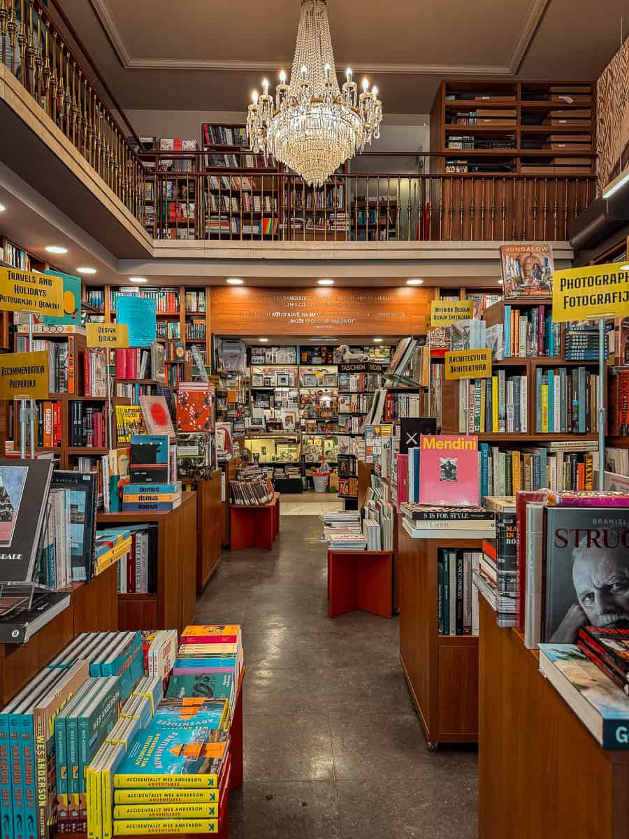 Knjižara Akademija Belgrade Data Status Bookshop
