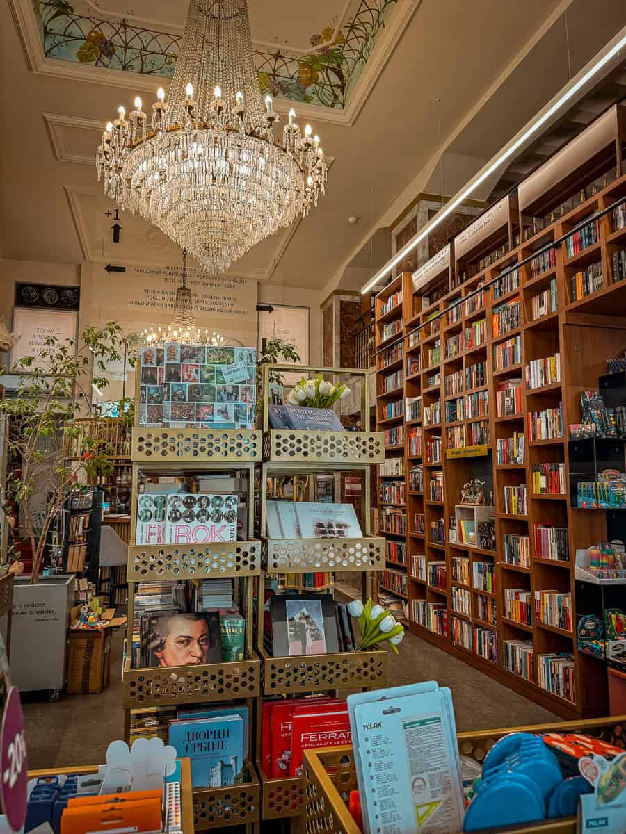 Knjižara Akademija Belgrade Data Status Bookshop