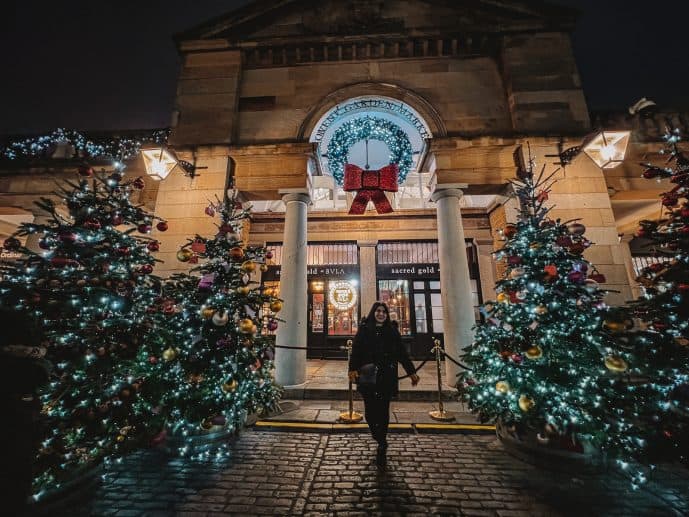 Covent Garden Christmas Trees