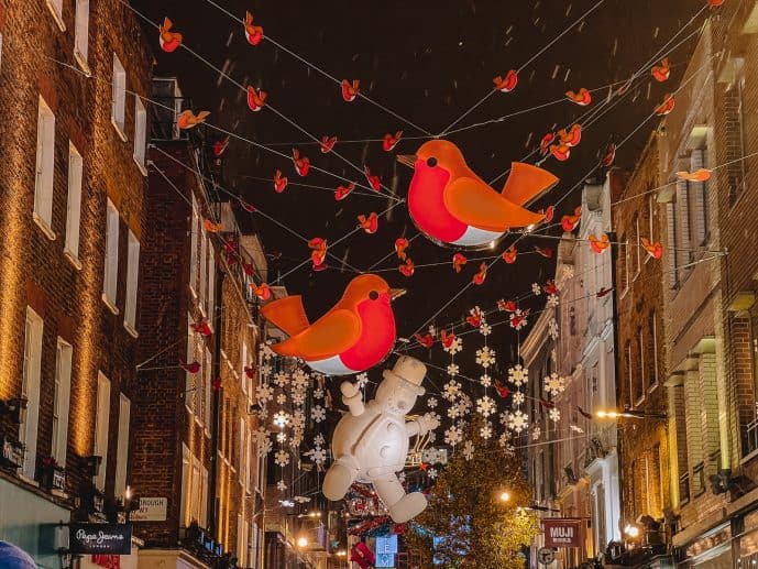 Carnaby Street Christmas Lights