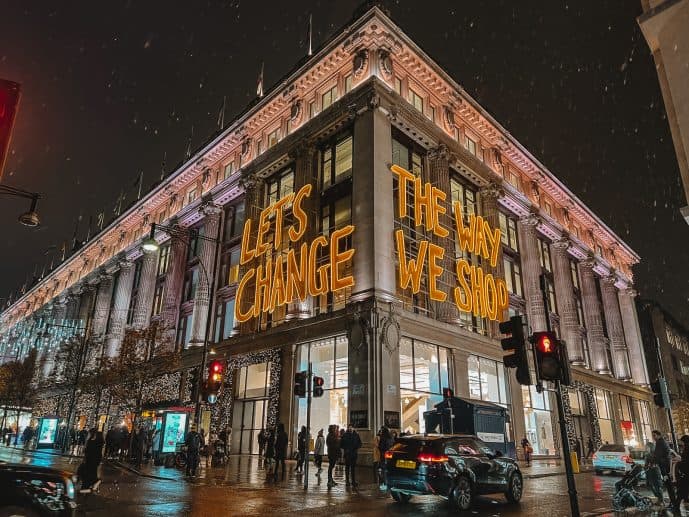 Christmas Selfridges London