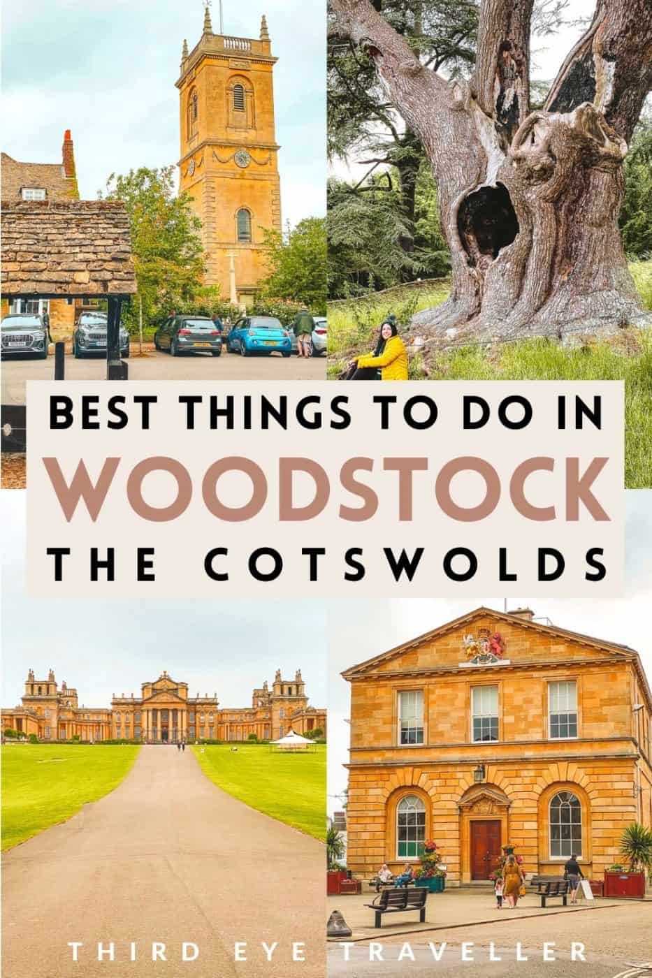 Things to do in Woodstock UK Cotswolds