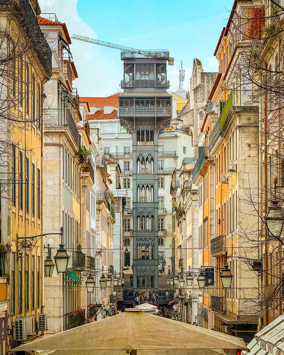 Santa Justa Lift Lisbon