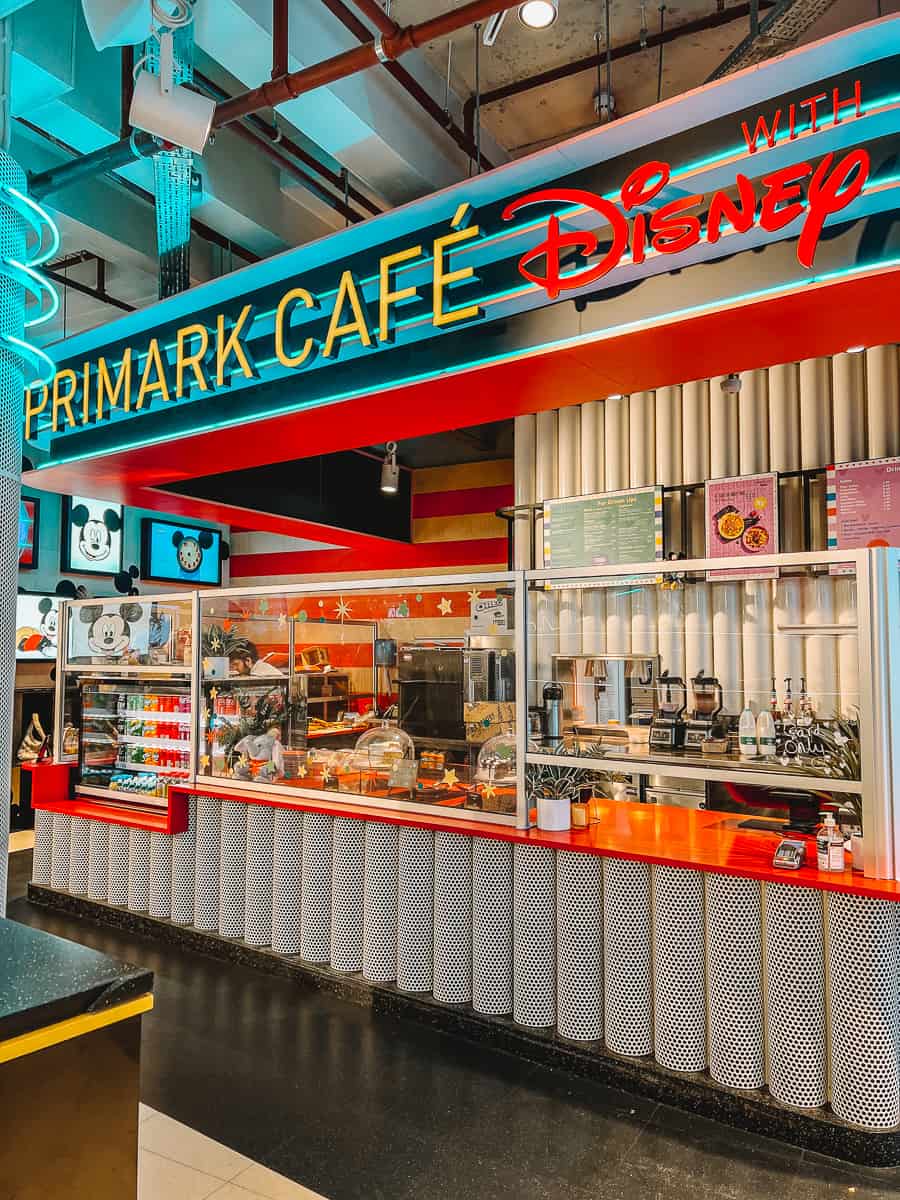 Birmingham Primark Disney Café Review - Magical Mickey Waffles!