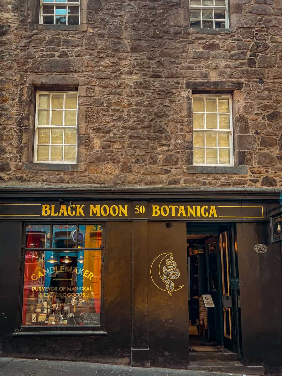 Black Moon Botanica Edinburgh