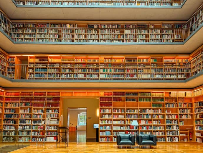 Book Cube in Duchess Anna Amalia Student Library