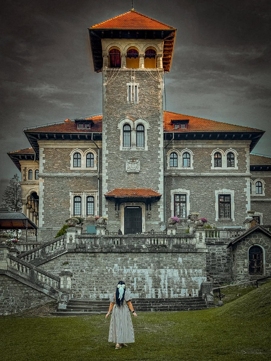 Cantacuzino Castle Wednesday Nevermore Academy Filming Location