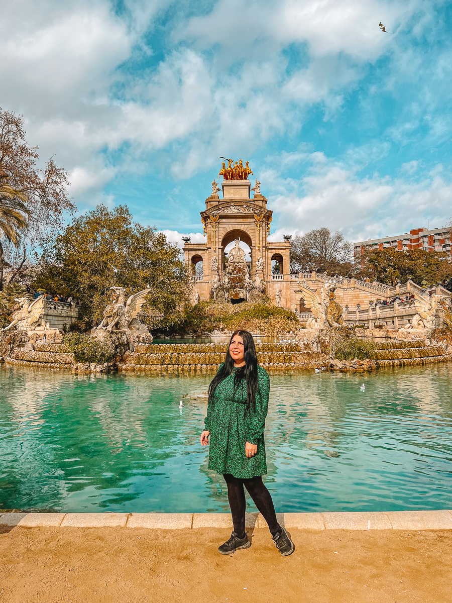 Gaudi's Fountain Barcelona Ciutadella Park