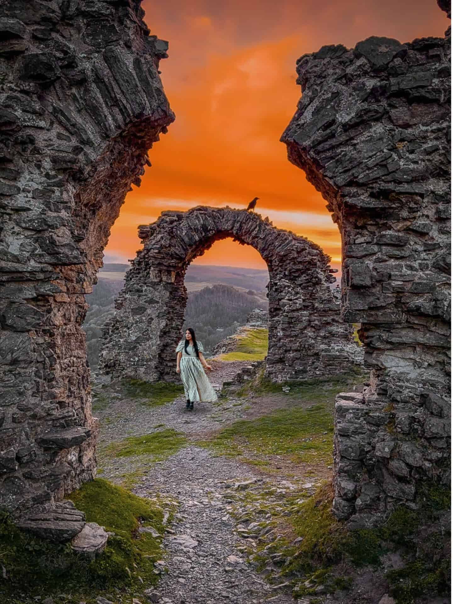 Castell Dinas Bran Wales Crow Castle Llangollen