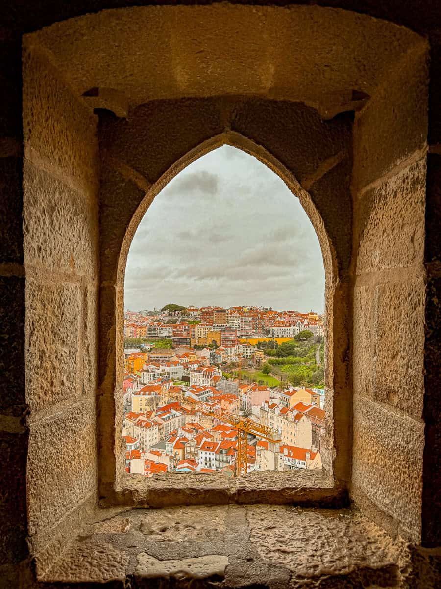 Castelo Sao Jorge Lisbon