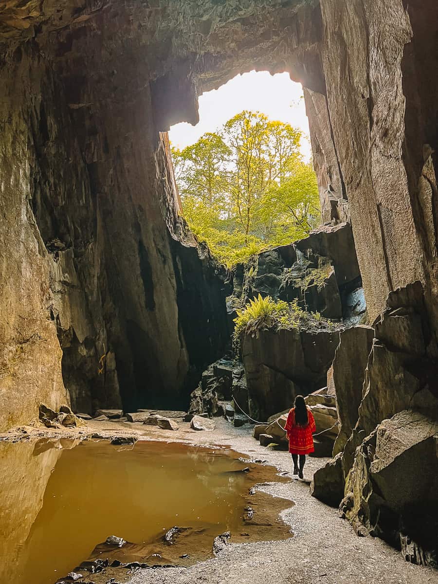 Cathedral Cave Lake District