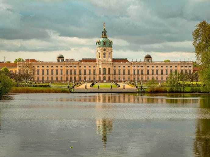Charlottenburg Palace in Berlin - Visit a Prussian Fairytale (2026)! 5 Schloss Charlottenburg Palace lake reflection