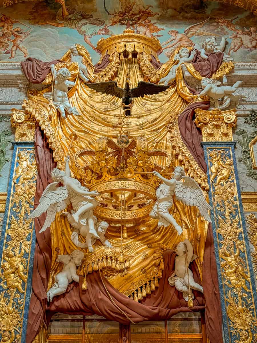 Charlottenburg Palace in Berlin - Visit a Prussian Fairytale (2026)! 17 Charlottenburg Palace chapel Prussian eagle