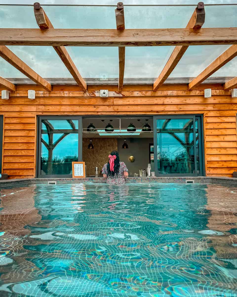 Luxury Cheshire Spa at The Manor House Hotel in Alsager (2026)! 29 Swim Up Bar Alsager Manor House hotel