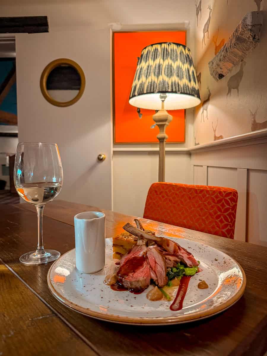 Luxury Cheshire Spa at The Manor House Hotel in Alsager (2026)! 33 Lamb cutlets Stables Bar & Grill Alsager
