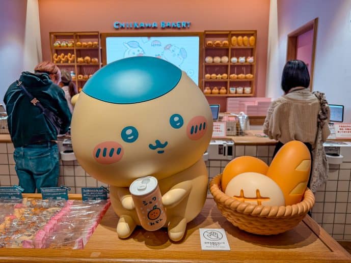 KuriManju Chiikawa Bakery in Tokyo