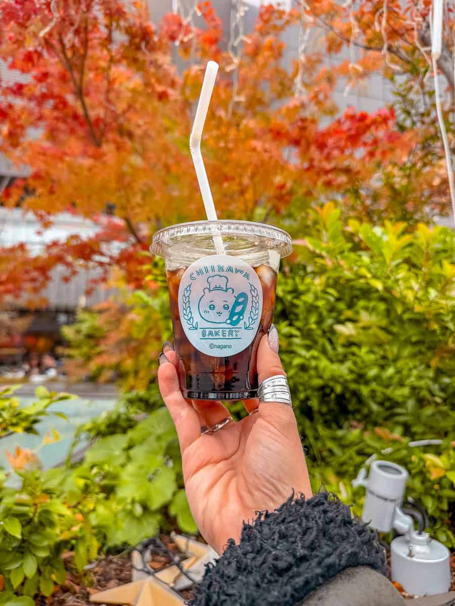 Chiikawa Bakery Iced coffee