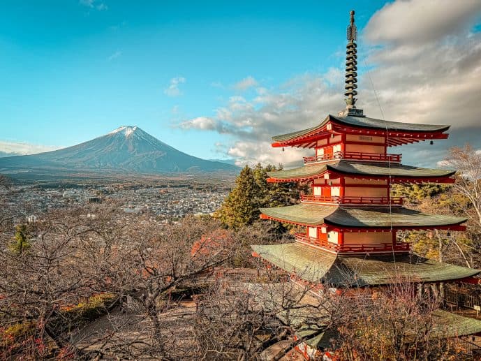 Chureito Pagoda Japan