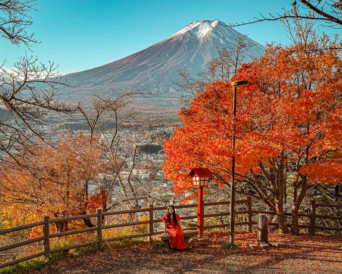 Chureito Pagoda Mount fuji Japan
