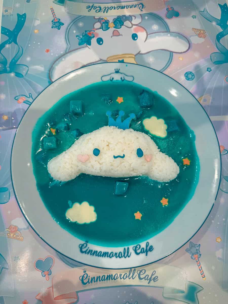 Blue Cinnamoroll Curry 