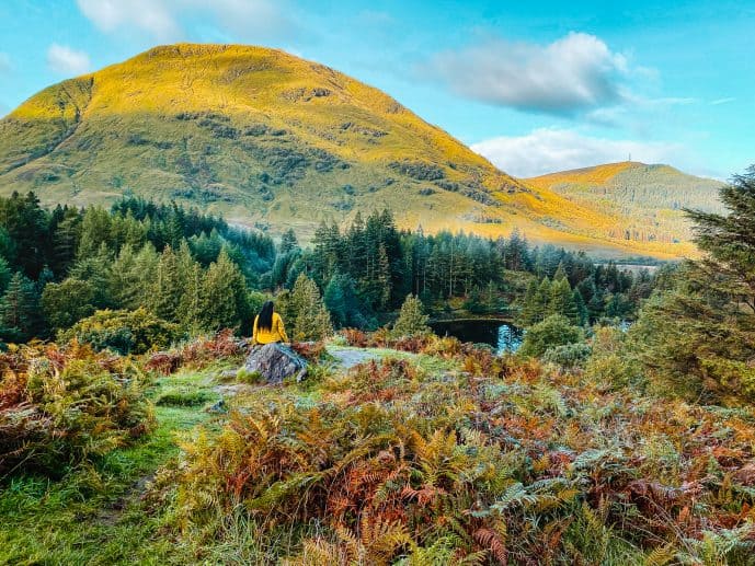 Harry Potter Hagrids hut Location Clachaig Gully Scotland