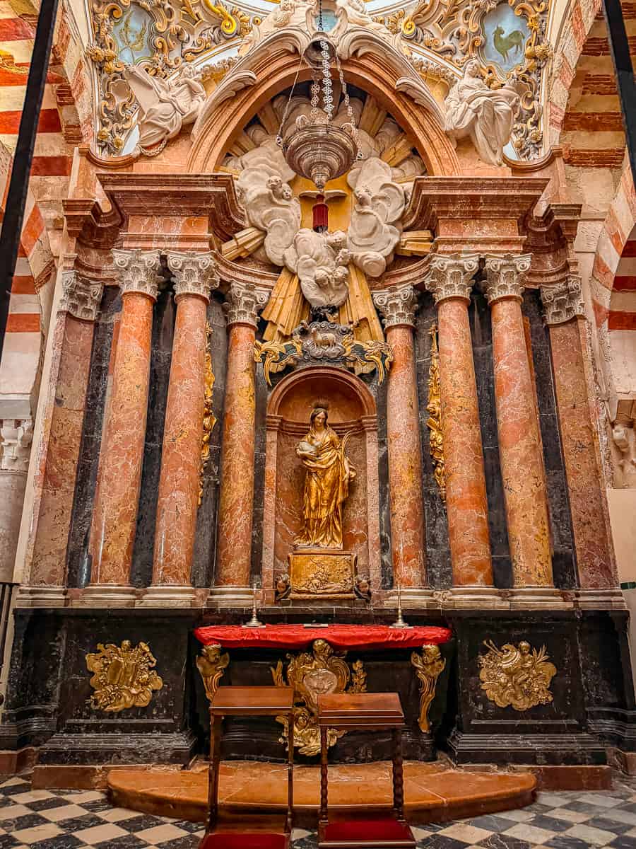 How to Visit Cordoba Mosque-Cathedral for FREE (2026)! 21 Chapel of Santa Ines Cordoba Cathedral