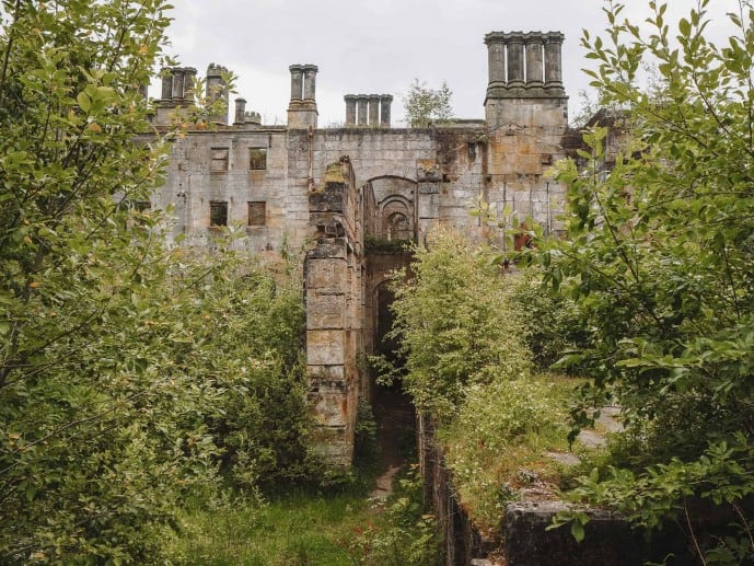 Dunmore House Park Ruins