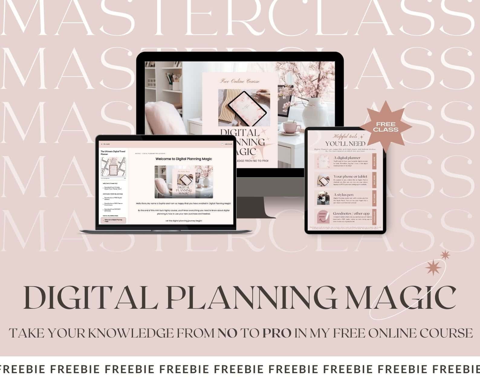 Digital Planning Free Training