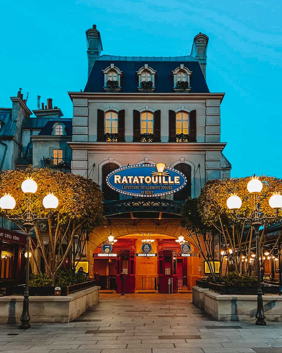 Disneyland Paris Ratatouille ride