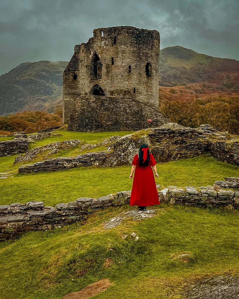 Dolbadarn Castle in Llanberis North Wales