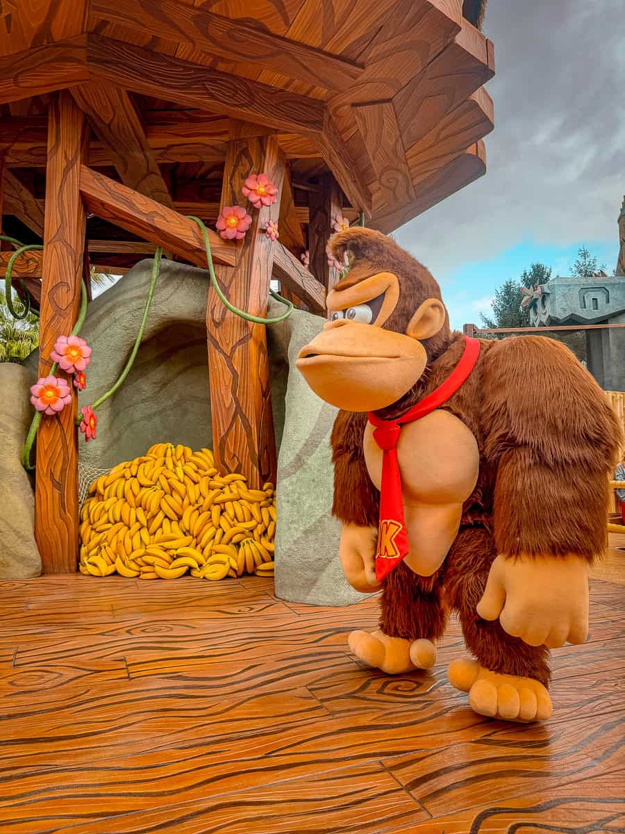Ultimate Guide for Donkey Kong Country Japan at Super Nintendo World (2026)! 23 Meet Donkey Kong Universal Studios Japan
