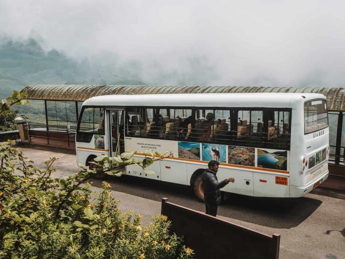 Eravikulam National Park buses