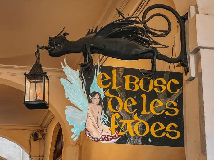 el Bosc De Les Fades sign