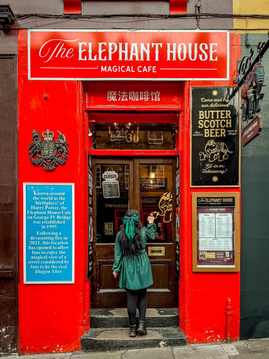 Visit the Elephant House Birthplace of Harry Potter