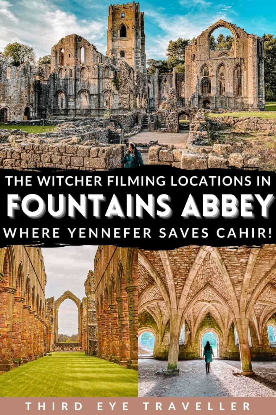 Fountains Abbey Witcher Filming Location Yennefer Saves Cahir